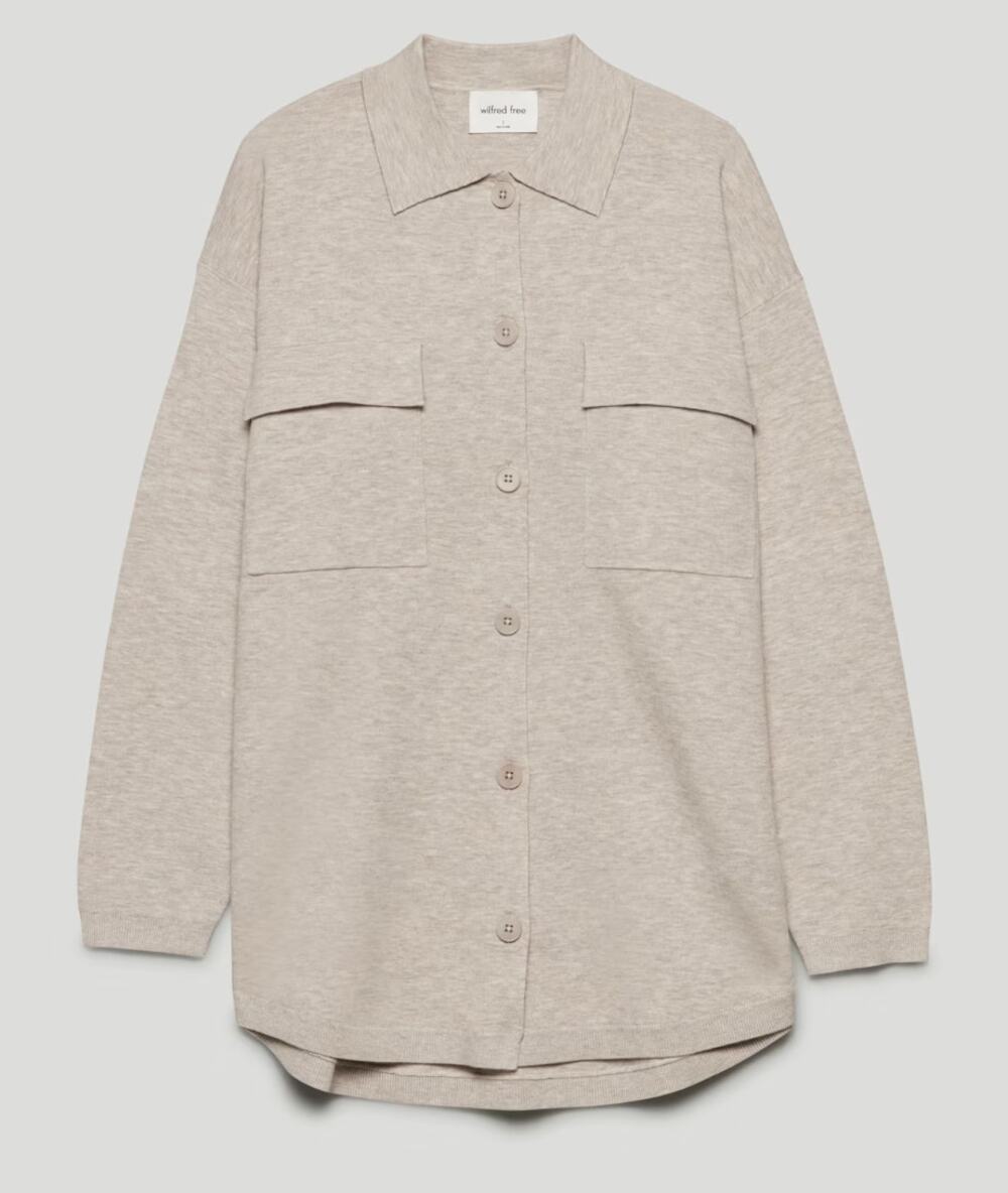 Wilfred Free Heather Oatmeal Ronnie Sweater